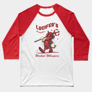 Cute Satan Halloween Baseball T-Shirt